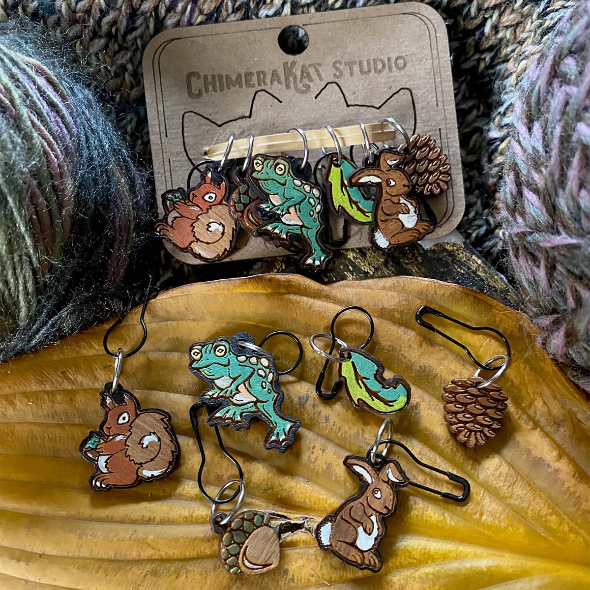 Woodland Friends Markers Set