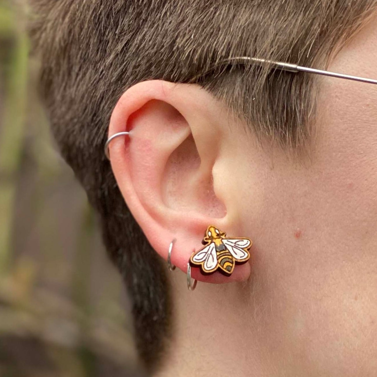 Bee Mine Studs