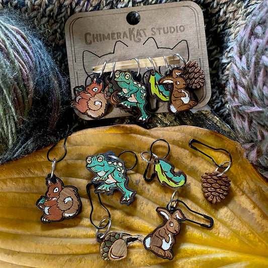 Woodland Friends Markers Set