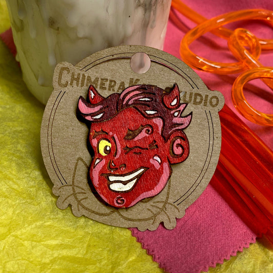 Cheeky Devil Pin