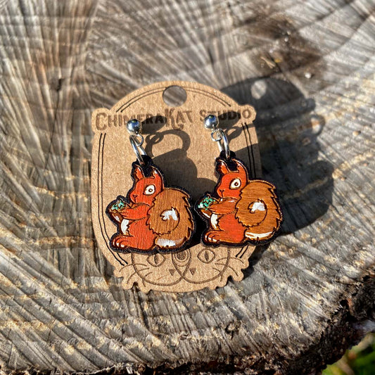 Squirrel Dainty Dangles