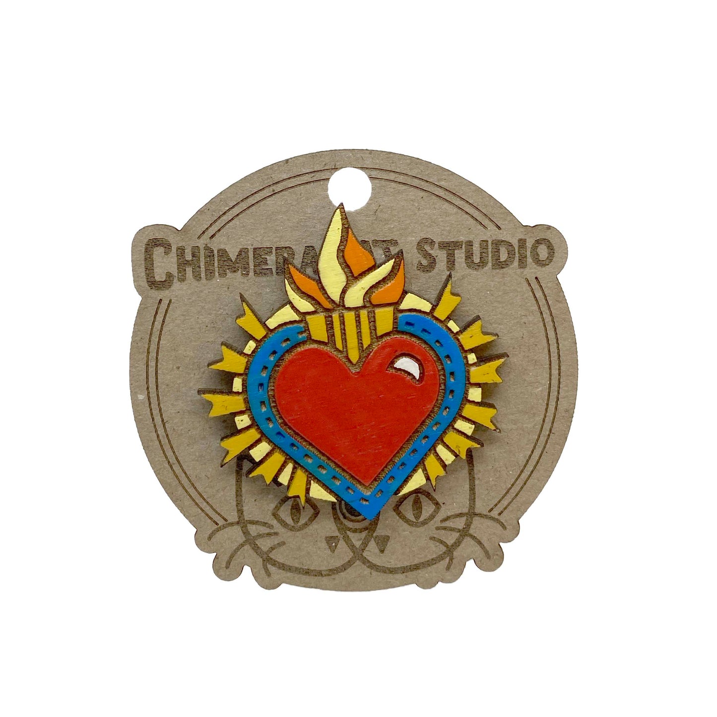 Sacred Heart Pin